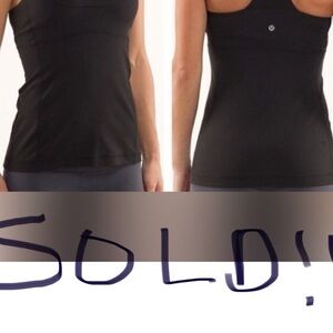 Lululemon Athletica Black Tank Top